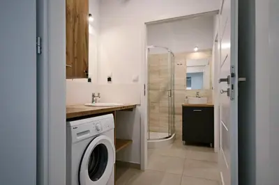 Łazienka w obiekcie Apartament w Centrum Gliwic