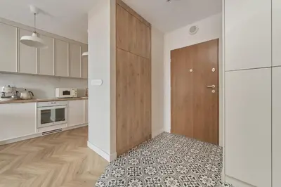 Kuchnia lub aneks kuchenny w obiekcie Elegant Apartment with Balcony Krakowska Wroclaw by Renters Prestige