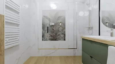 Łazienka w obiekcie Apartament Margaret