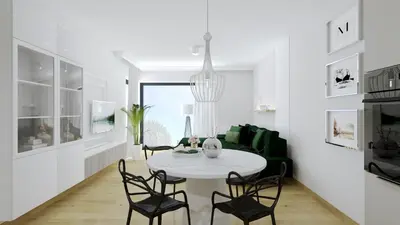 Kuchnia lub aneks kuchenny w obiekcie Apartament Margaret