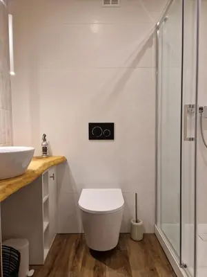 Łazienka w obiekcie Studio na Wyspie Pasieka