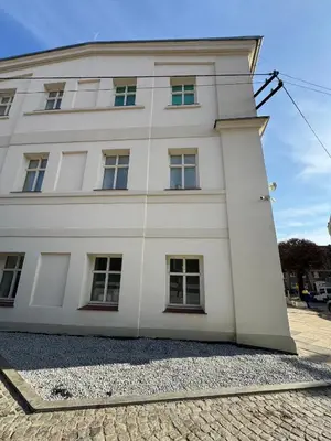Budynek, w którym mieści się apartament