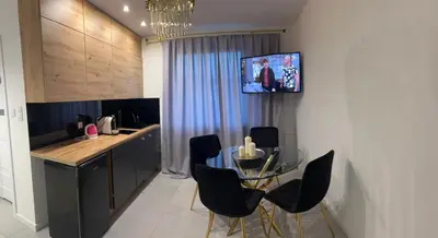 Telewizja i/lub zestaw kina domowego w obiekcie Badia