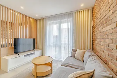 Telewizja i/lub zestaw kina domowego w obiekcie Apartament Centrum Strzelce PW INVEST HOME