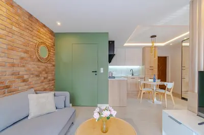 Część wypoczynkowa w obiekcie Apartament Centrum Strzelce PW INVEST HOME