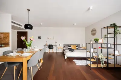 Część wypoczynkowa w obiekcie NiceOne Apartment Number 9 - W samym Centrum!