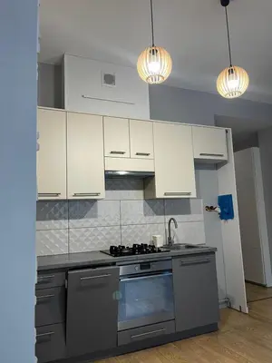 Kuchnia lub aneks kuchenny w obiekcie Stara słodownia