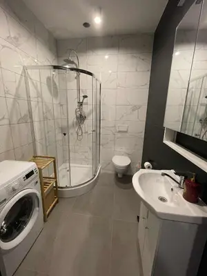 Łazienka w obiekcie Apartament 11 Wolności