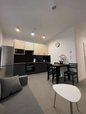 Kuchnia lub aneks kuchenny w obiekcie Apartament 11 Wolności