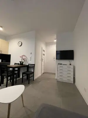 Telewizja i/lub zestaw kina domowego w obiekcie Apartament 11 Wolności