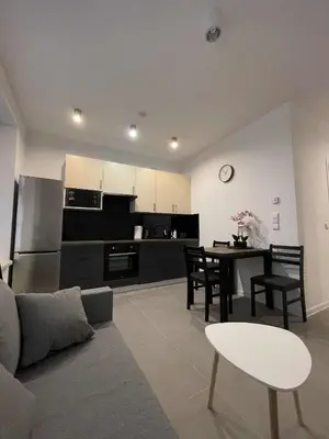 Kuchnia lub aneks kuchenny w obiekcie Apartament 11 Wolności