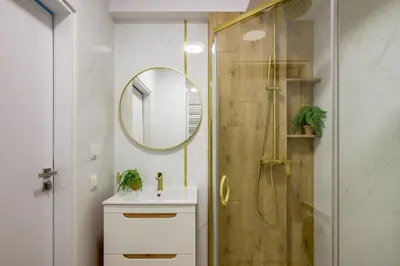 Łazienka w obiekcie RentPlanet - Studio Hallera