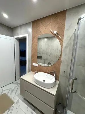 Łazienka w obiekcie Apartment w domu pod orzechem
