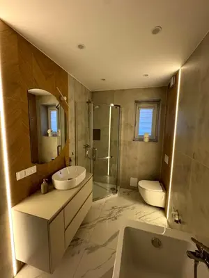 Łazienka w obiekcie Apartment w domu pod orzechem