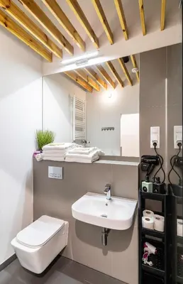 Łazienka w obiekcie Apartament Paryski nr 5- Centrum, Wifi, 24 Check-in