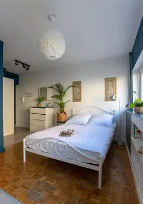 Łóżko lub łóżka w pokoju w obiekcie Szewska Old Town Comfort Studio Apartment - ProperUNIT