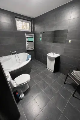 Łazienka w obiekcie Hostel przy Żaglach