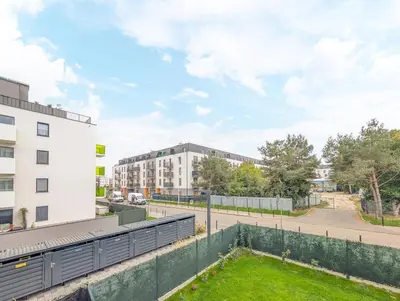 Budynek, w którym mieści się apartament