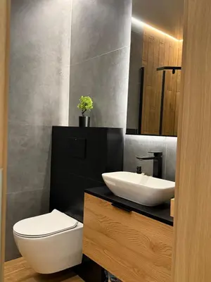 Łazienka w obiekcie Apartament Warszawska