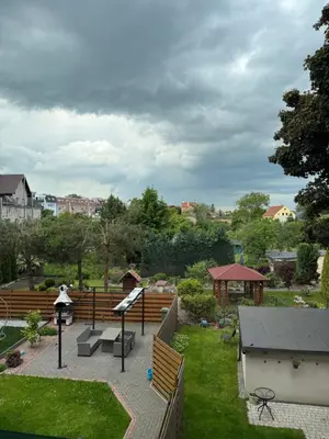 Ogród w obiekcie Apartament Warszawska