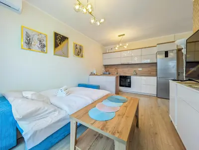 Plan piętra w obiekcie Chorwacka Garden Apartment by BookingHost
