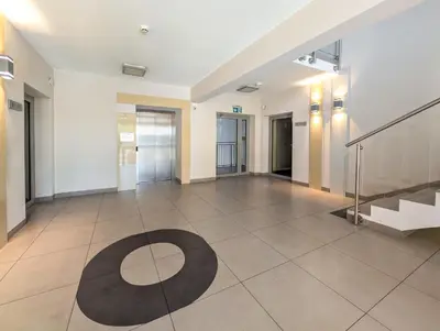 Plan piętra w obiekcie Szczepin Homely Apartment by BookingHost