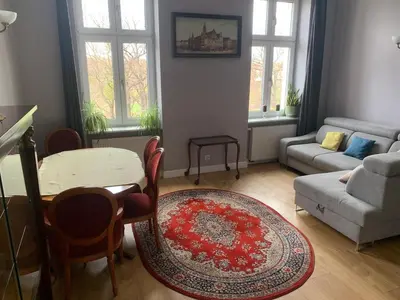 Część wypoczynkowa w obiekcie 3 Bedroom Lux Apartment Center Vincent