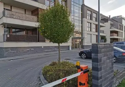 Budynek, w którym mieści się apartament