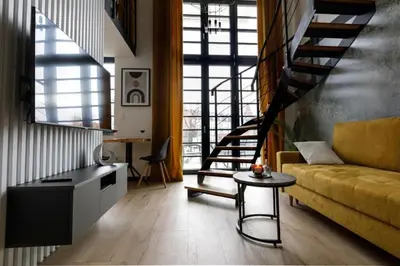 Część wypoczynkowa w obiekcie Chic Apartments - Cozy and Stylish - City Center - JP33