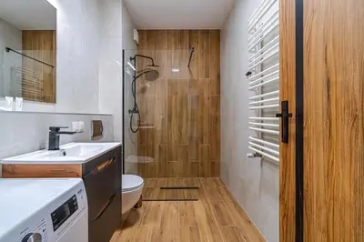 Łazienka w obiekcie Apartament Odrzańskie Tarasy, Klimatyzacja, PW INVEST HOME
