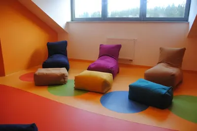Część wypoczynkowa w obiekcie Jagusia