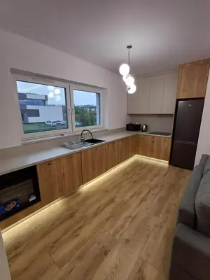 Kuchnia lub aneks kuchenny w obiekcie Mieszkania i Apartamenty