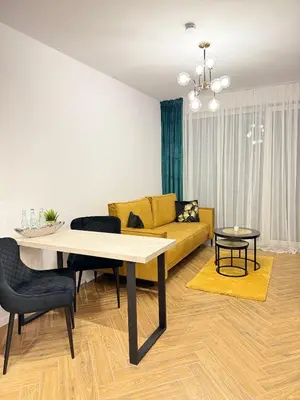 Część wypoczynkowa w obiekcie Apartament OMEGA
