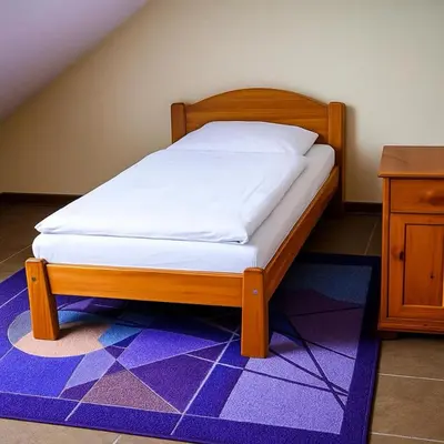 Łóżko lub łóżka w pokoju w obiekcie Hotel Metro