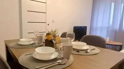 Plan piętra w obiekcie DROINVEST Mieszkanie 2-pokojowe - Apartament Nysa, jezioro Nyskie, góry złote, fv