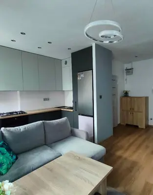 Kuchnia lub aneks kuchenny w obiekcie Apartament Krakowska