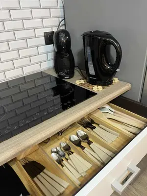 Plan piętra w obiekcie Apartament Enea z balkonem