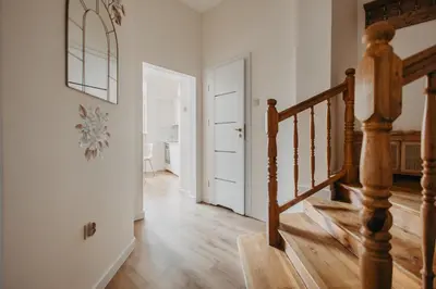 Plan piętra w obiekcie Bujwida - unikalny apartament przy Placu Grunwaldzkim, Uniwersytetach i Politechnice - Wrocław - Fair Rentals
