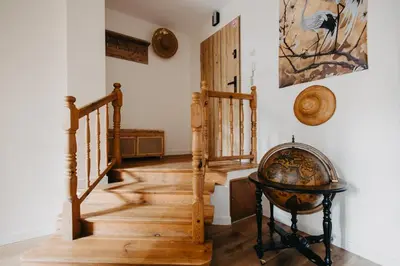 Plan piętra w obiekcie Bujwida - unikalny apartament przy Placu Grunwaldzkim, Uniwersytetach i Politechnice - Wrocław - Fair Rentals