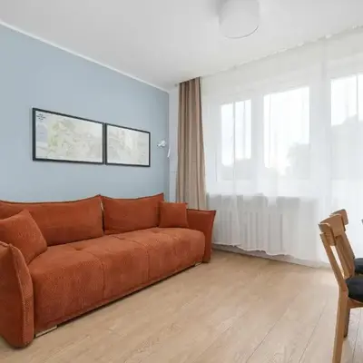 Azure Apartment Teatralna with Air Conditioning in Wrocław by Noclegi Renters
