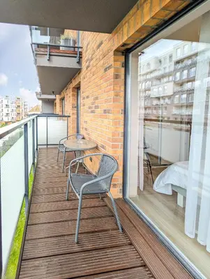 Plan piętra w obiekcie Kępa Mieszczańska Apartments by BookingHost