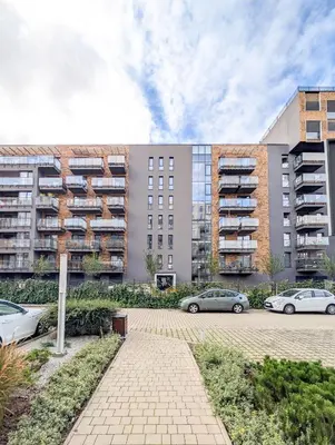 Plan piętra w obiekcie Kępa Mieszczańska Apartments by BookingHost