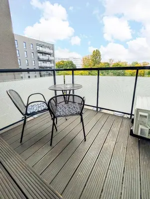 Plan piętra w obiekcie Kępa Mieszczańska Apartments by BookingHost