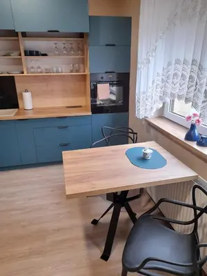 Kuchnia lub aneks kuchenny w obiekcie Mieszkanie w centrum Gogolina