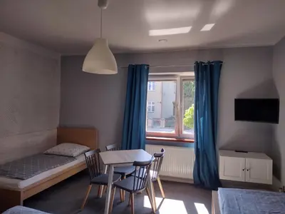 Łóżko lub łóżka w pokoju w obiekcie Agroturystyka Pod Orzechem