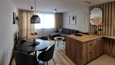 Część wypoczynkowa w obiekcie Apartament Opawska 2
