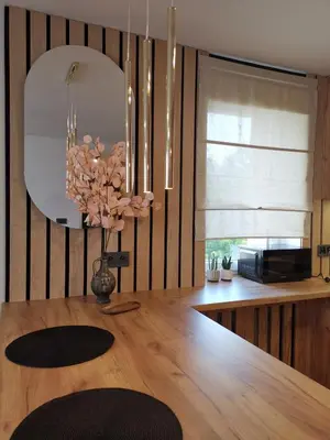 Kuchnia lub aneks kuchenny w obiekcie Apartament Opawska 2