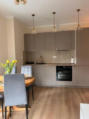 Kuchnia lub aneks kuchenny w obiekcie Apartament w Rynku pod Twierdzą