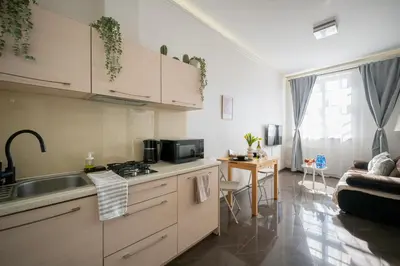 Kuchnia lub aneks kuchenny w obiekcie Nice One Apartment Number 11 - W samym centrum!