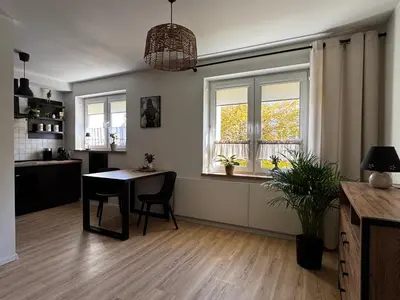 Kuchnia lub aneks kuchenny w obiekcie Apartament Muzyczny Kącik przy Rynku